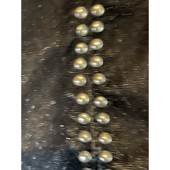 Revolve Saylor Levi Studded Velvet Mini Skirt Black Women’s Size S - Picture 7 of 8